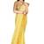 Yellow woven cotton saree with blouse