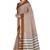 Grey woven cotton saree with blouse
