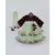 Maroon Yoke with Pista Green Net Anarkali