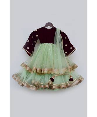 Pink Kurta With Off White Dhoti 5