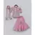 Pink Gota Embroidery Kurti with Sharara