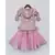 Pink Gota Embroidery Kurti with Sharara
