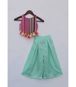 Black Gotta Embroidery Jacket With Kurta And Chudidar