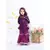 Wine Mirror and Thread work Kurti and Sharara
