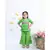 Green Printed Kurti Sharara Set