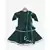 Green Mirror and Thread work Kurti and Sharara