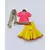 Pink Kurti with Sharara and Dupatta