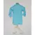 Blue Printed Kurta and Salwar