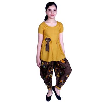 Kbkidswear Deginer Top With Dhopti Pant  2