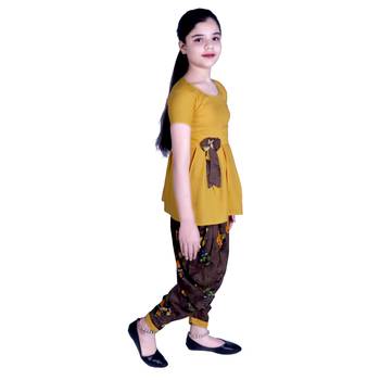 Kbkidswear Deginer Top With Dhopti Pant  4