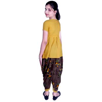Kbkidswear Deginer Top With Dhopti Pant  5