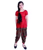 Kbkidswear Party Wear Top With Dhoti Pant