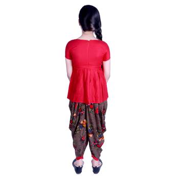 Kbkidswear Party Wear Top With Dhoti Pant 5