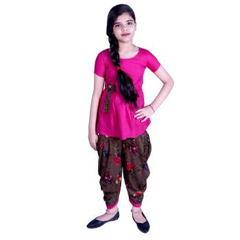 Kbkidswear Sylish Top With Dhoti Pant 2