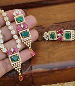 Multicolor agate necklaces