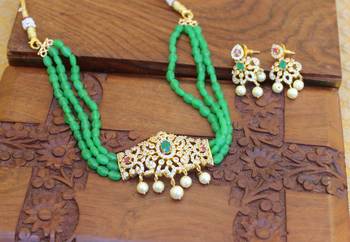 Multicolor agate necklaces 1