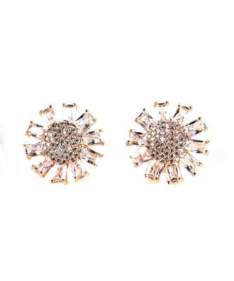 Gold Plated American diamonds Earrings 2