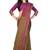 Fawn hand woven pure cotton saree with blouse
