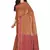 Mustard hand woven pure cotton saree with blouse