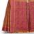 Mustard hand woven pure cotton saree with blouse