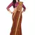 Brown hand woven pure cotton saree with blouse