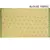 Yellow hand woven pure cotton saree with blouse