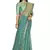 Green hand woven pure cotton saree with blouse
