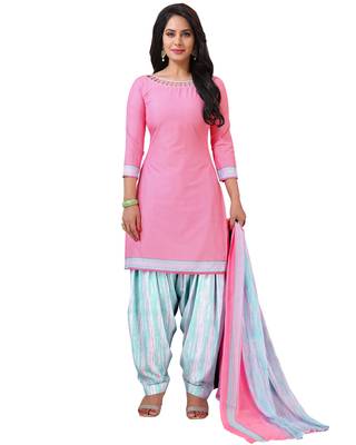 Green printed crepe salwar 4