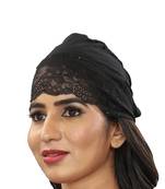 AL RIDHA Beautiful Net Cap for Women Under Scarf Head Hair Band Girls Abaya with Adjustable Belt