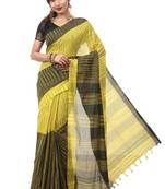 Multicolor woven cotton saree with blouse