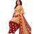 Beige Printed Polyester Unstitched Salwar  Kameez