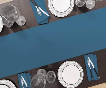 POSA Homes Table Runner For 6 Seater Table Size 16 Inch X 72 Inch 2