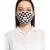 Ottoman Triangle Print Reversible  Ply Mask with Pouch