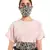 Black Dupion Silk Dash Embroidered Mask