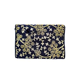 Shoptory India Embroidered Casual Party Sling Bag For Women Girls - Black 4