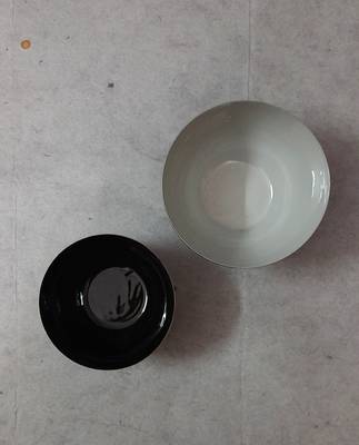 Color Palatte Black and Grey Bowl Set 3