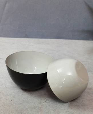 Color Palatte Black and Grey Bowl Set 5