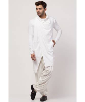 Sultan Akmal Shrug cum T Kurta with patiala salwar 1