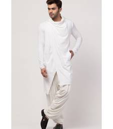 Sultan Akmal Shrug cum T Kurta with patiala salwar