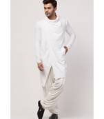 Sultan Akmal Shrug cum T Kurta with patiala salwar