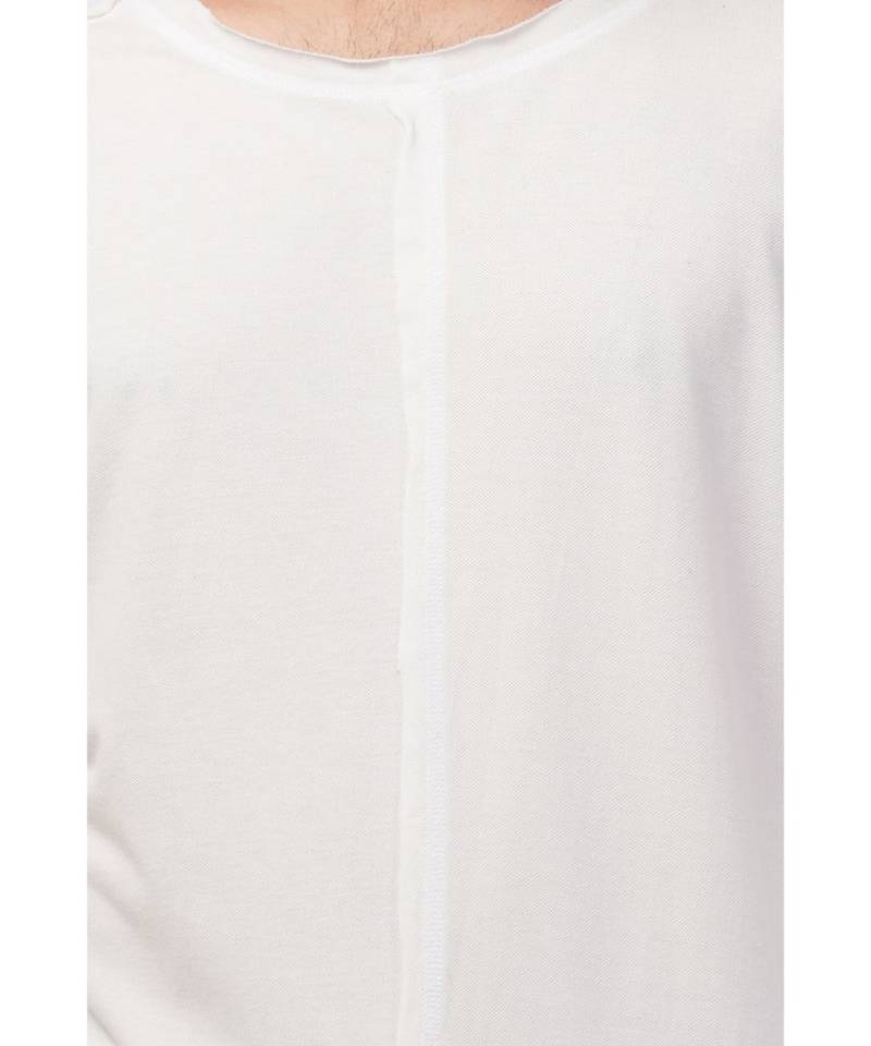 Boat neck curvy bottom both side pocket T Kurta with Patiala salwar