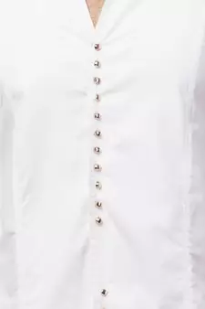 front open high collar front up down Kurta cum casual with Patiala Salwar