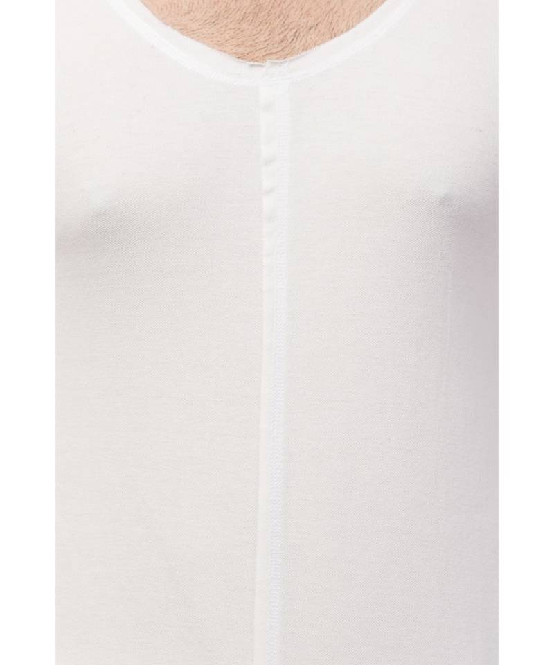 Broad V neck front slit bothe side pocket T Kurta with Patiala Salwar