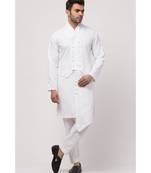 Janaveaala front open waistcoat style Kurta cum casual Sherwani