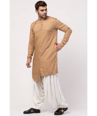 front and side slit  Designer Kurta with Patiala Salwar 2