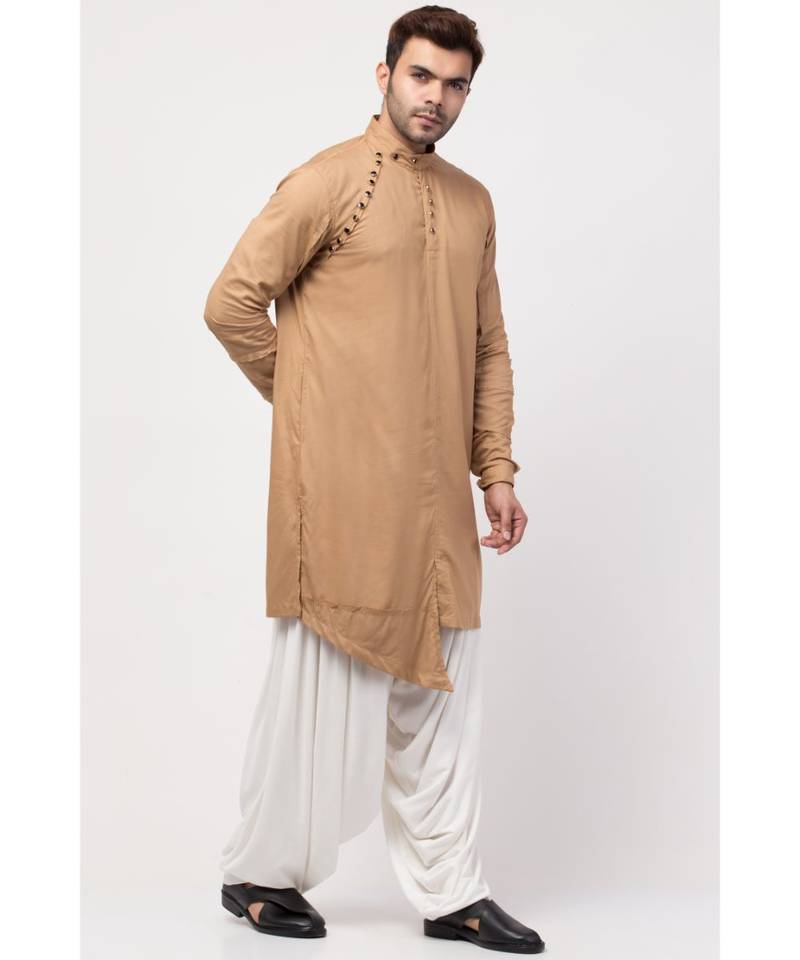 front and side slit  Designer Kurta with Patiala Salwar