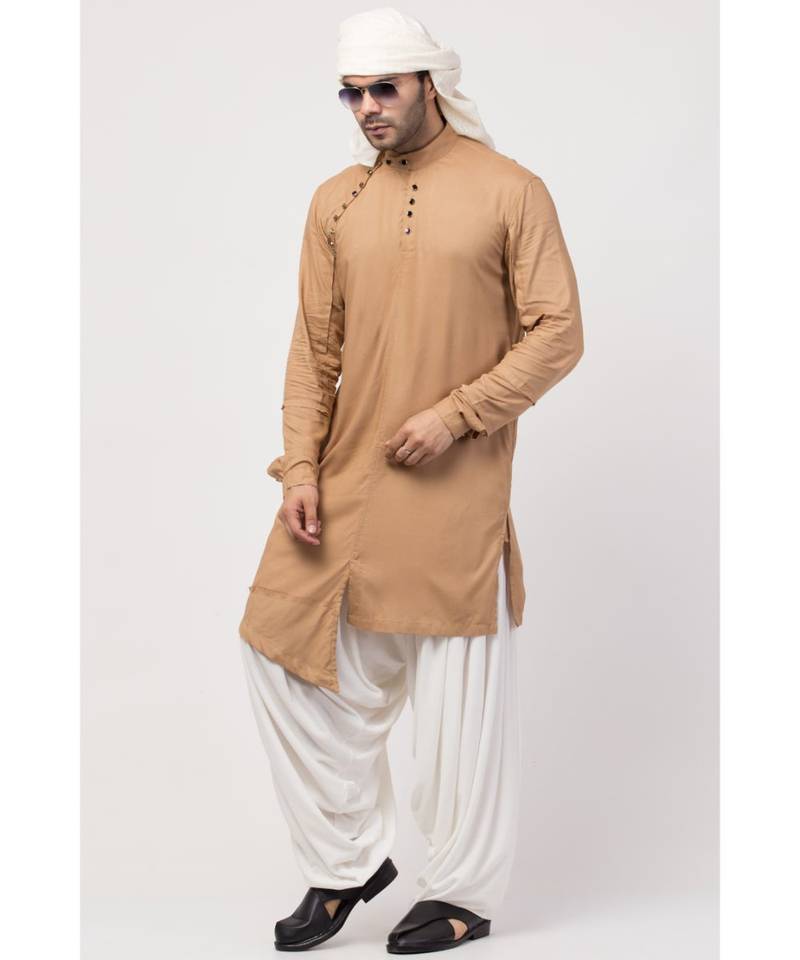 front and side slit  Designer Kurta with Patiala Salwar