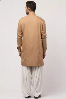 front and side slit  Designer Kurta with Patiala Salwar