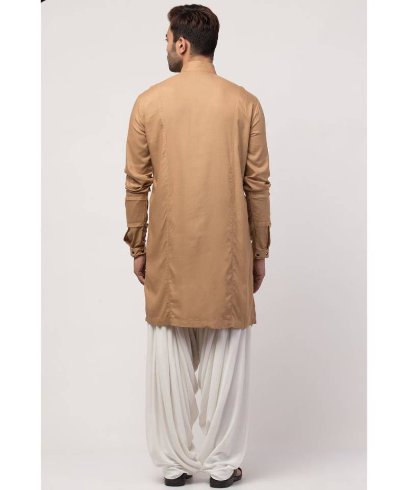 front and side slit  Designer Kurta with Patiala Salwar