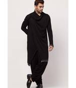 Sultan Akmal Shrug cum T Kurta with patiala salwar